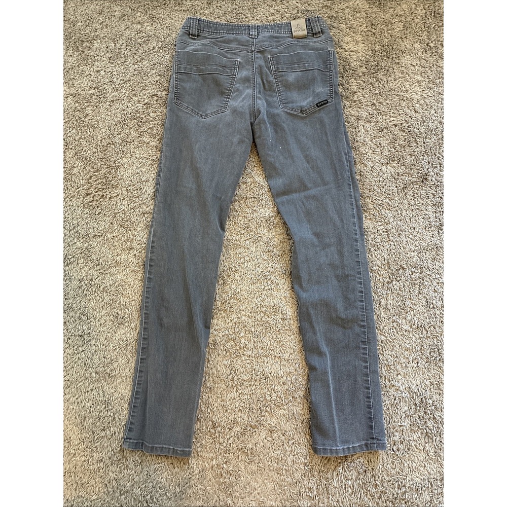 PRANA Men's Casual Pants Slim Fit Flat Front Solid Gray 28x32 - Picture 6 of 8